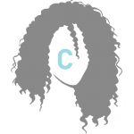 Curly hair badge
