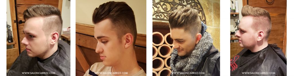 Men hair cuts at Salon Carrizz